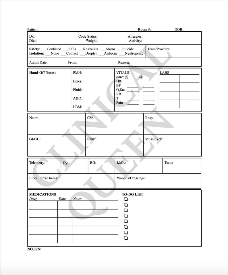 printable-nursing-report-sheet-for-registered-nurses-on-med-etsy