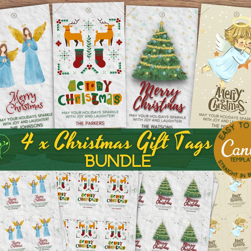 Printable Angel Tree Tags - Etsy