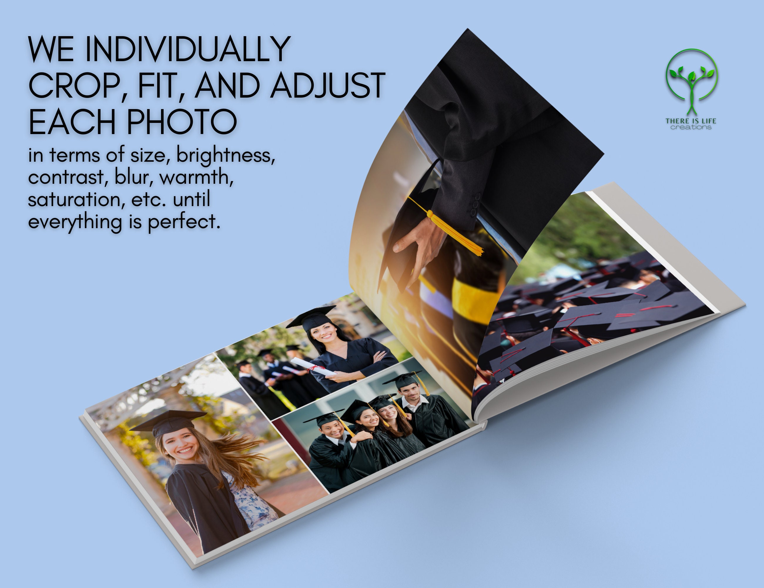 Custom Graduation Photo Book Hardcover / Personalized Photo Etsy