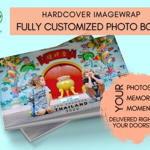 Libro fotografico personalizzato con copertina rigida, carta di qualità superiore / Album fotografico personalizzato, regalo sentimentale / Compleanno, anniversario, viaggio, ricordi Libro fotografico