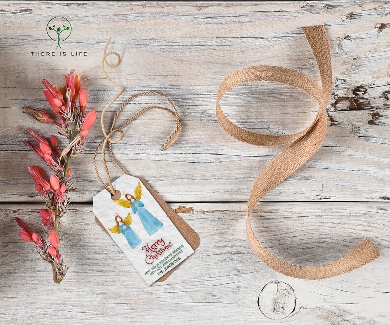 Christmas Gift Tags Bundle Digital Canva Template / Editable - Etsy