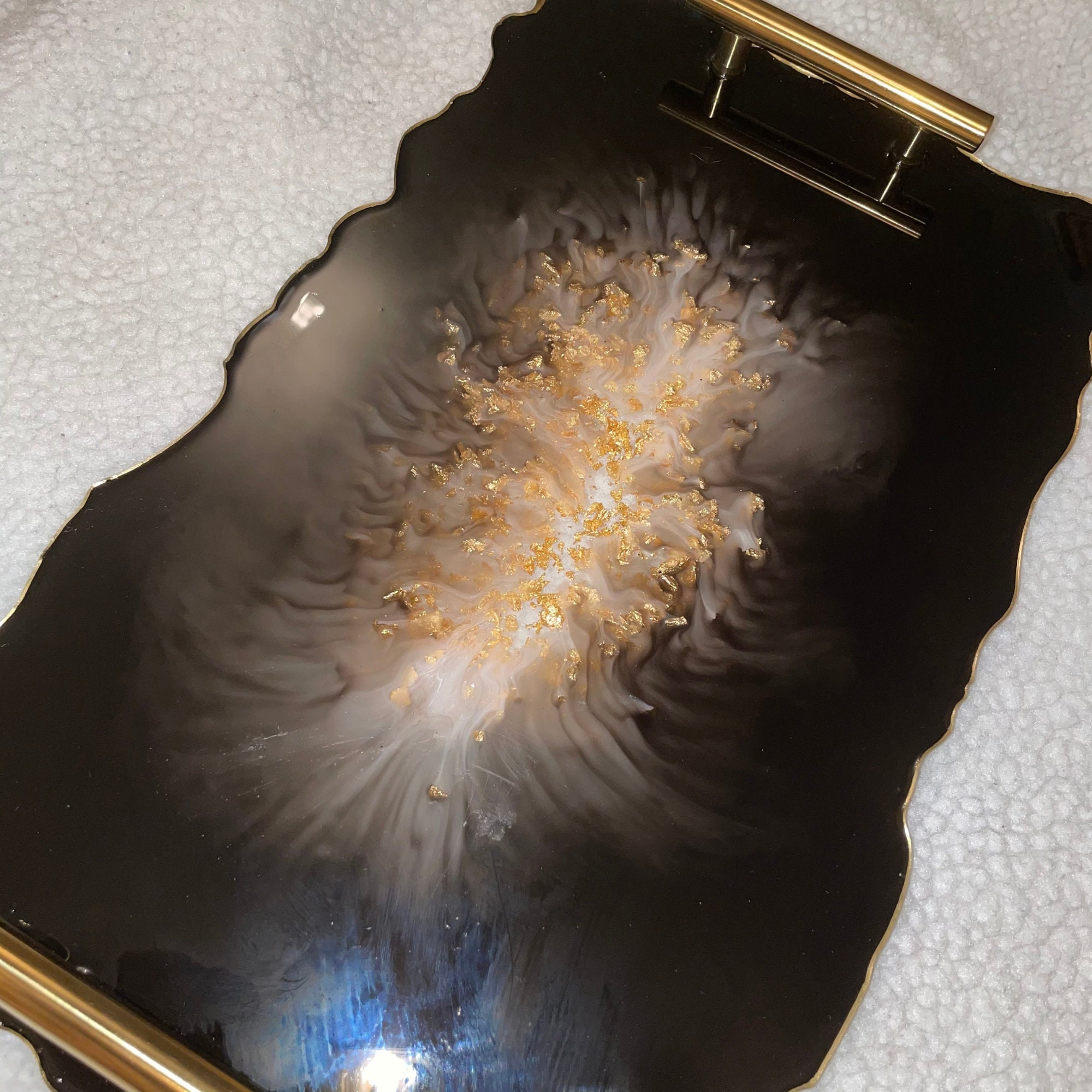 Rectangle Resin Placemat and Coaster Set Personalized Gift Etsy UK