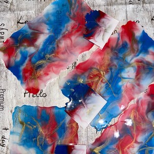 Rectangle Resin Placemat Set:  Made to order , homeware and Decor