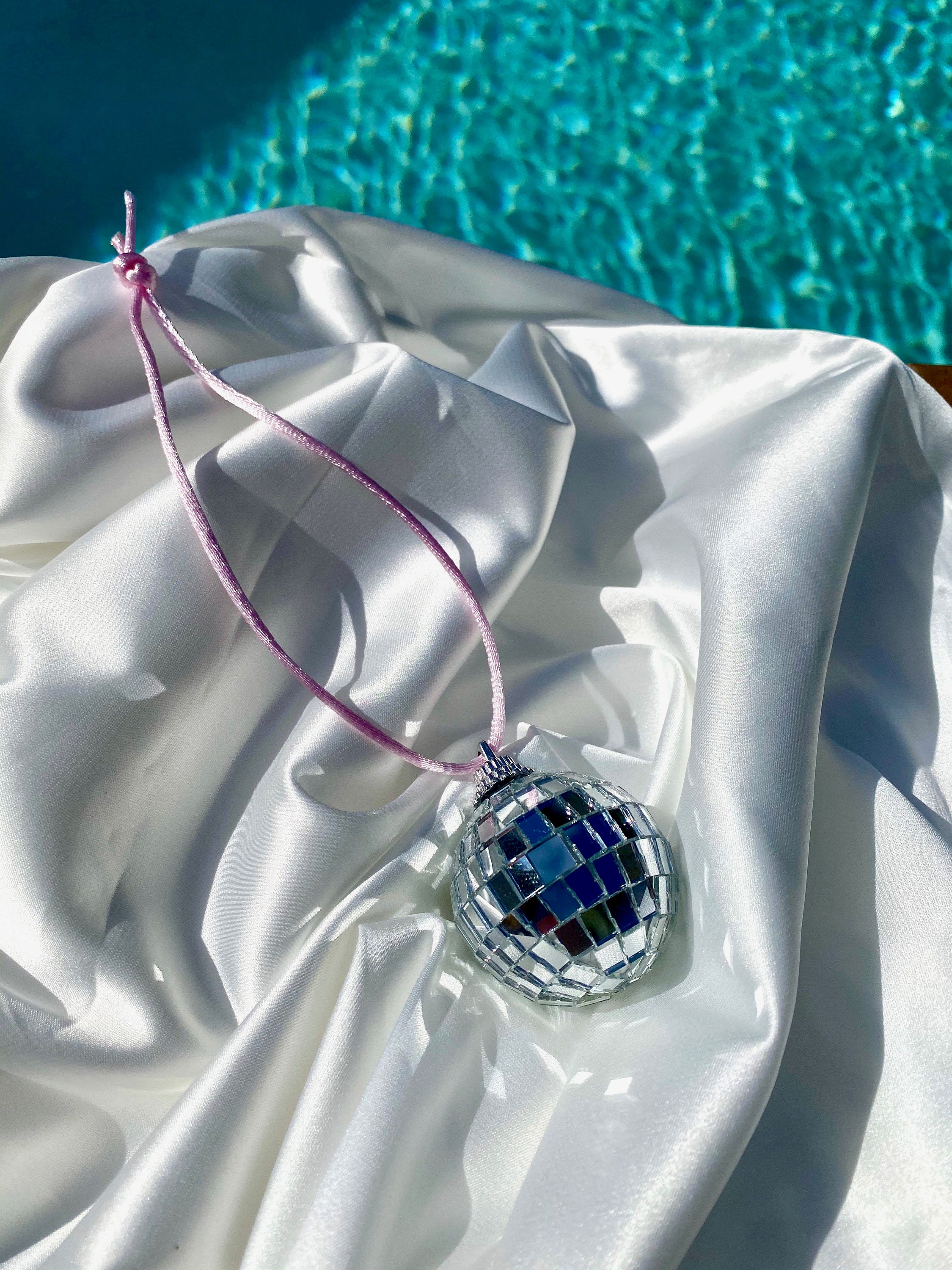 Disco Ball Car Accessory L Rear View Mirror Car Disco Ball Etsy