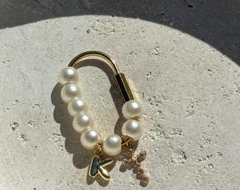 Custom Personalized Purse Carabiner l Personalize Your Carabiner Gift for Her Birthstone Custom Charm Build Your Own Purse Charm Bag Charm