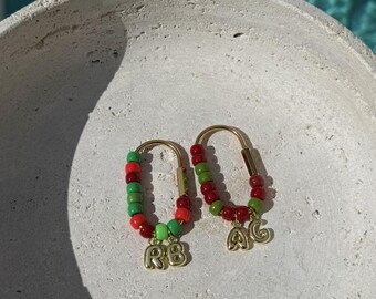 Christmas Custom Personalized Beaded Purse Carabiner Personalize Your Carabiner Gift for Her Birthstone Custom Charm Build Your Own Charm