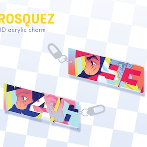 MotoGP 4693 3D Acrylic charm