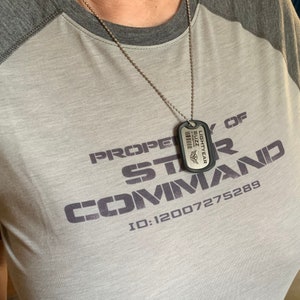 Lightyear Star command Shirt - Halloween Costume - Buzz Lightyear Shirt - Buzz Lightyear Dog Tags - Gift for Dad - Birthday - Grad - BUNDLE
