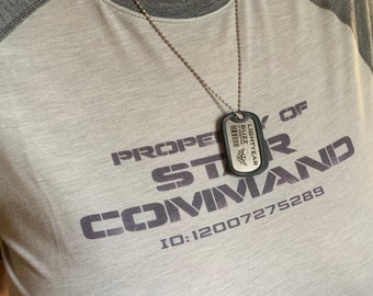 Lightyear Star command Shirt - Halloween Costume - Buzz Lightyear Shirt - Buzz Lightyear Dog Tags - Gift for Dad - Birthday - Grad - BUNDLE