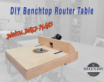 DIY Portable Router Table Digital Build Plans