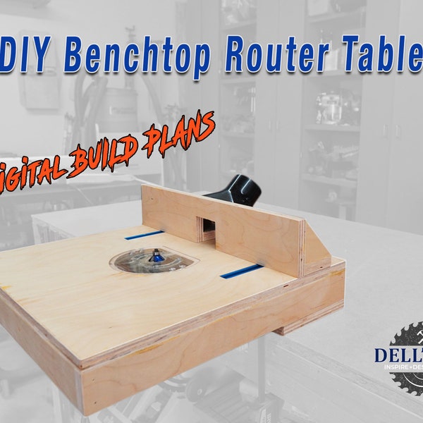 DIY Portable Router Table Digital Build Plans