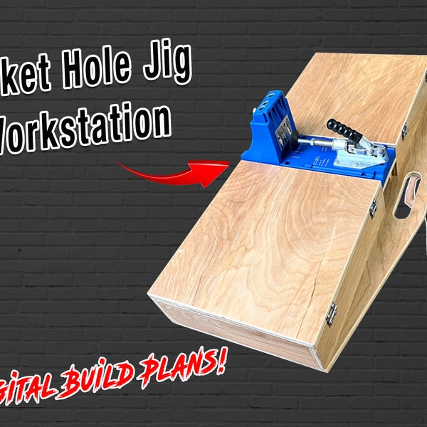 Pocket Hole Jig Workstation - Digital Build Plans