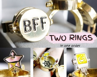 spongebob squarepants best friends forever ring