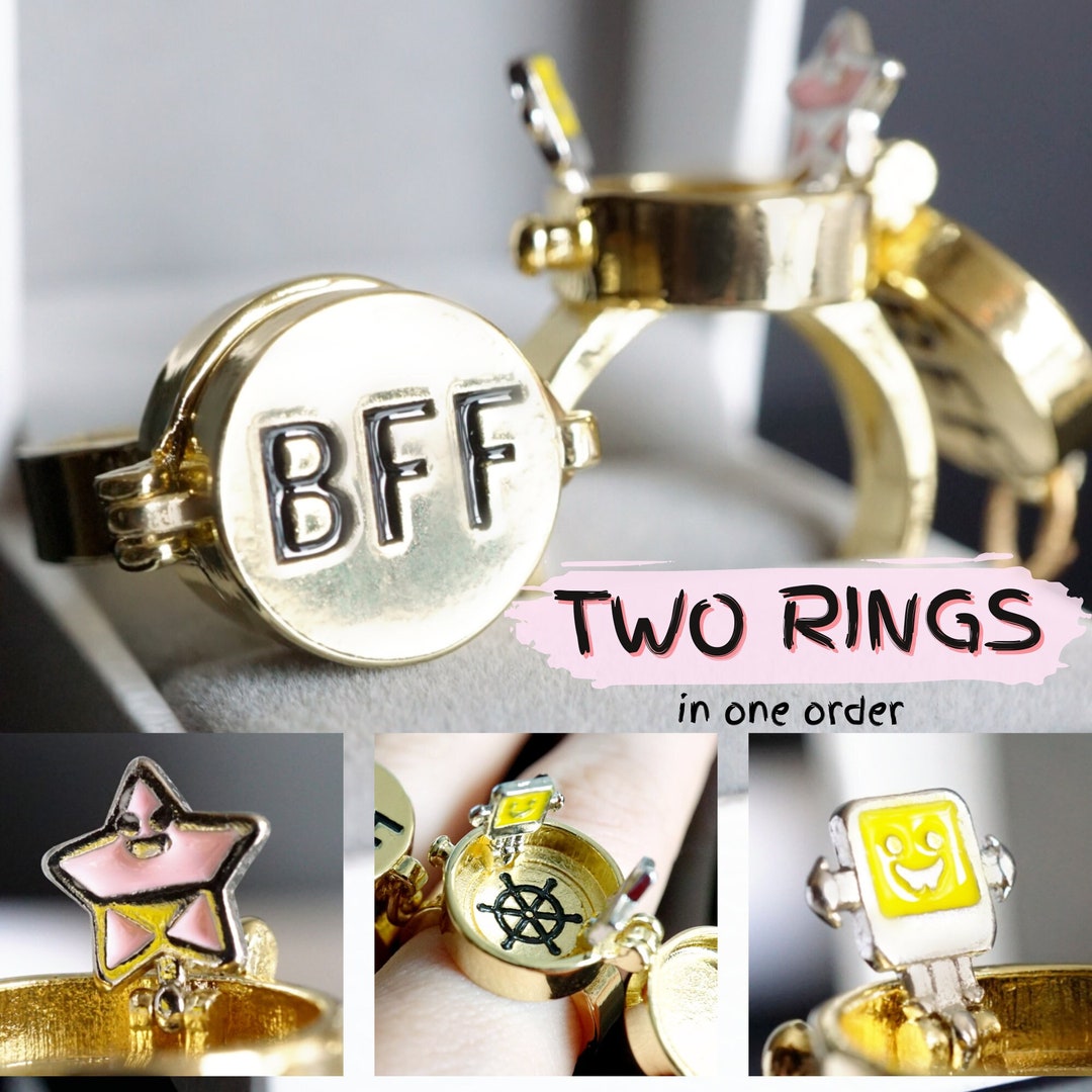 Spongebob And Patrick Best Friends Forever Ring Buy