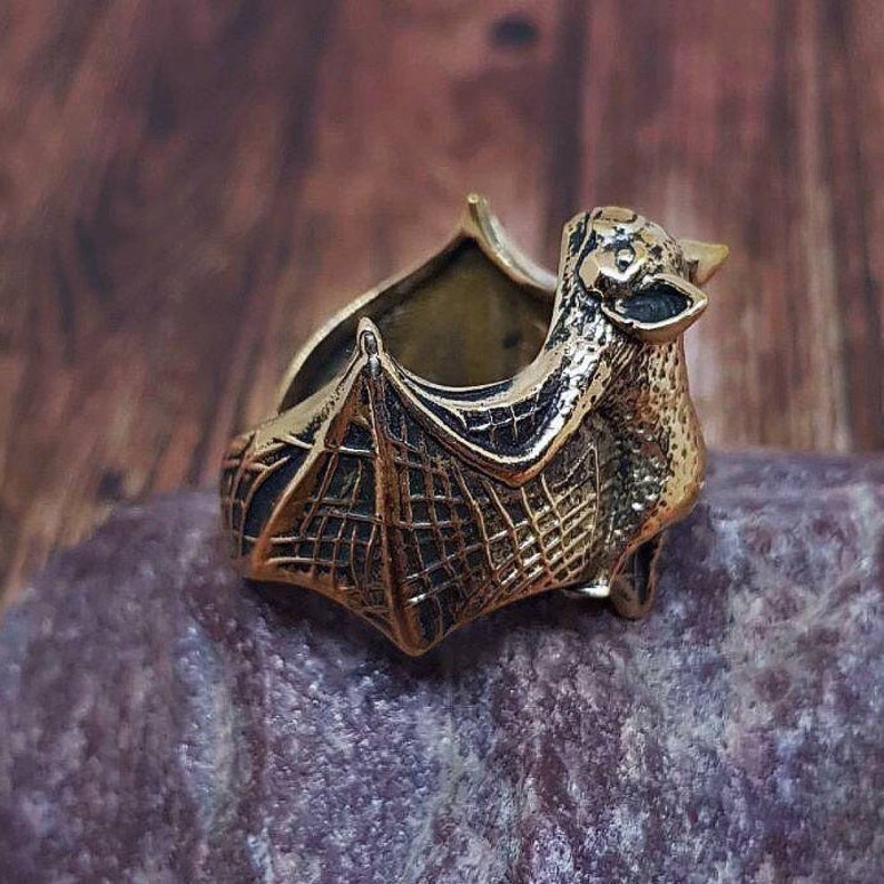 Bat Ring Vampire Bat Vampire Ring Animal Ring Steampunk Etsy