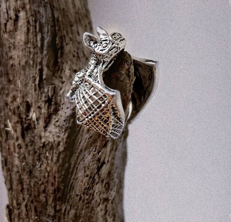Bat Ring Vampire Bat Vampire Ring Animal Ring Steampunk Etsy