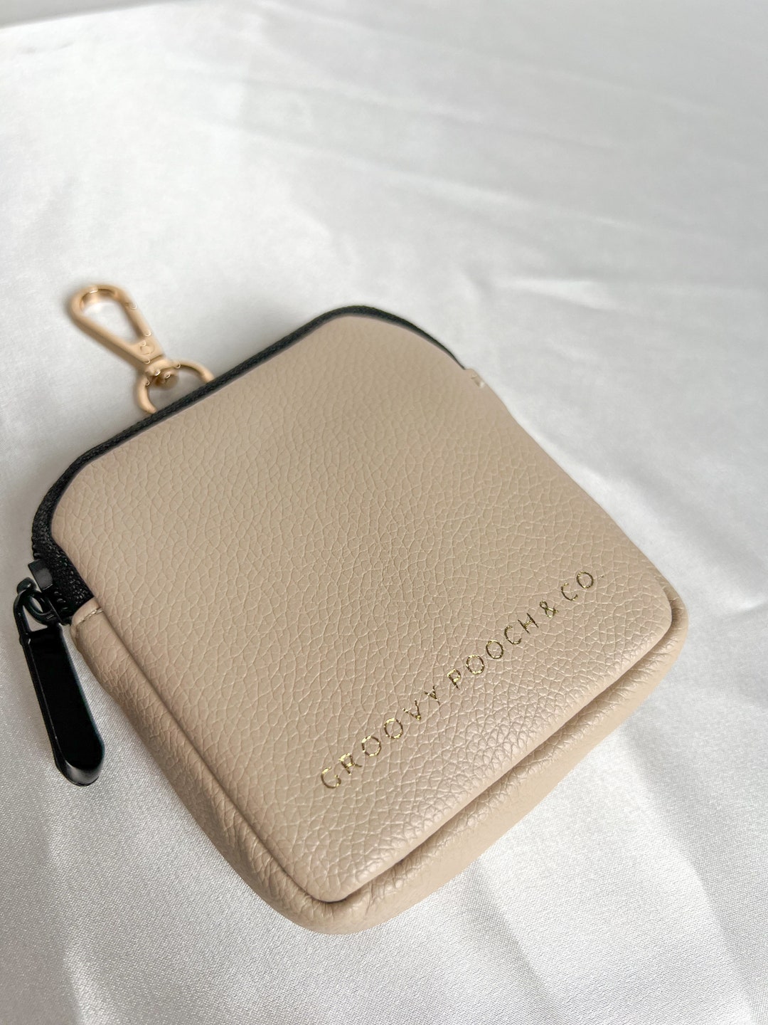 Dog Treat Pouch Vegan Leather Etsy