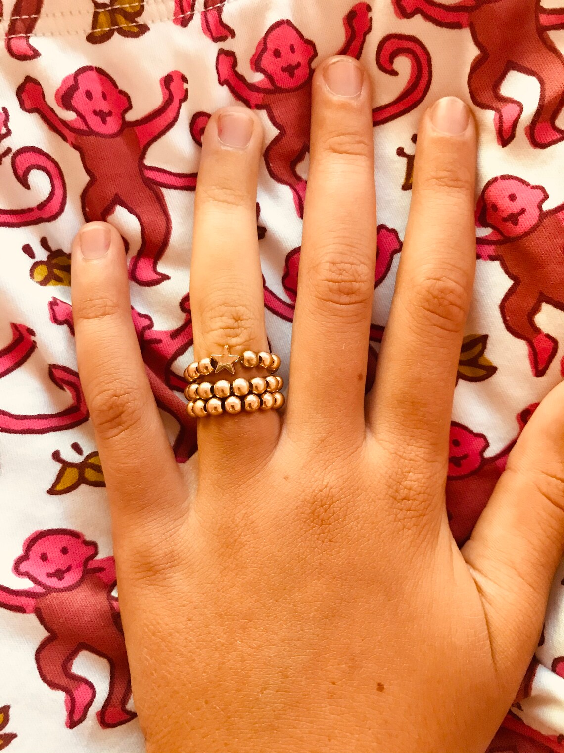 Preppy gold toned bulk rings Etsy