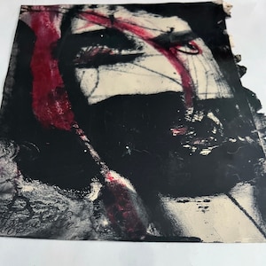 Add character and emotion to any space with this beautiful original signed painting, oil on paper of, An Angry Man - by Hannelore Soderstrom