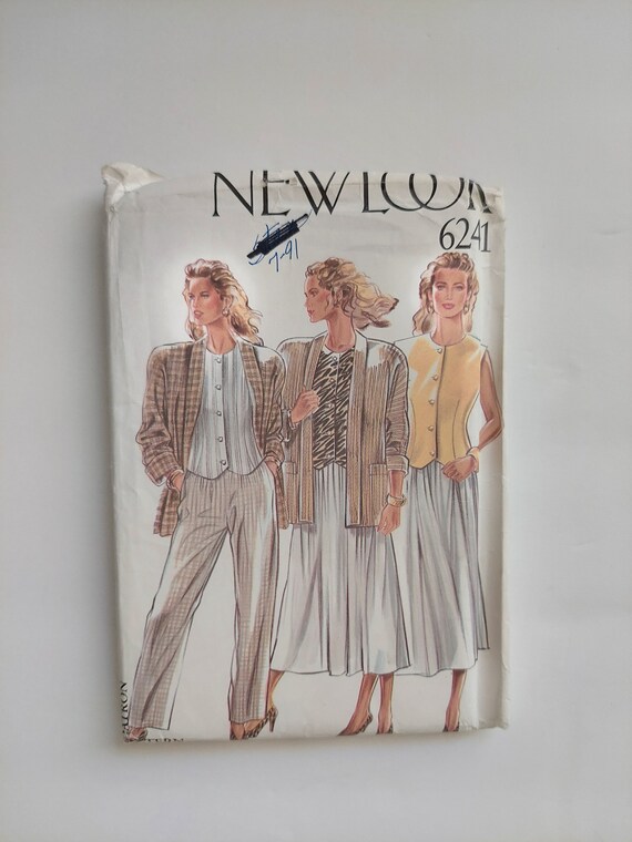 Vintage New Look Pattern - Etsy