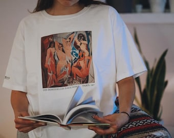 Pablo Picasso T-shirt/ Les demoiselles D’avignon/ fine art
