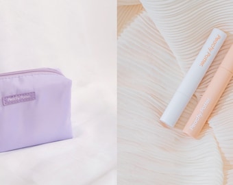 smell proof mascara joint holder doob tube makeup stash bag set