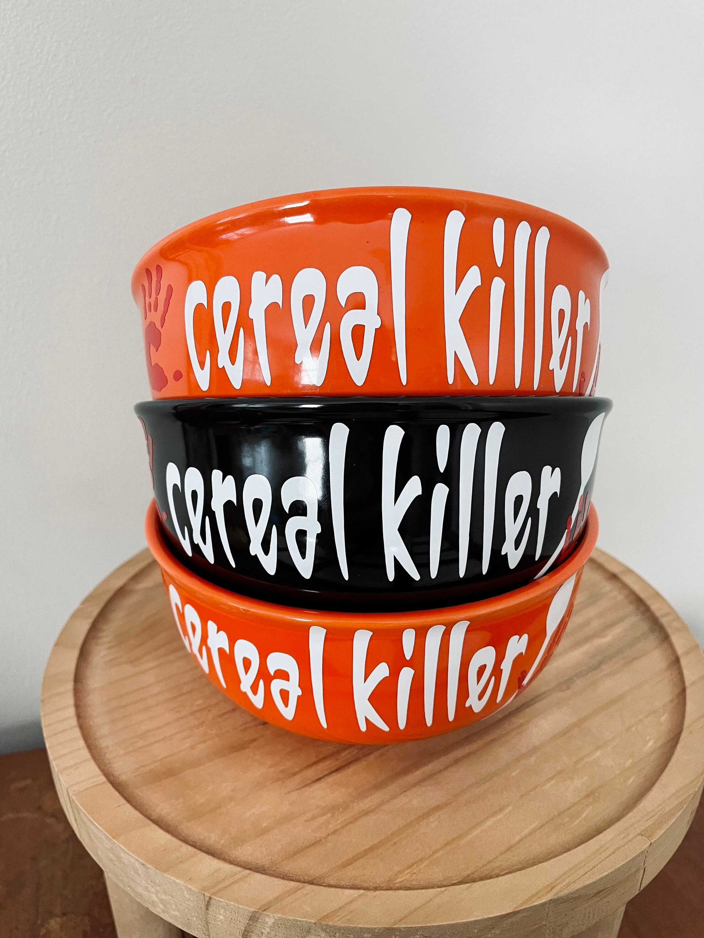 Cereal Killer Breakfast Bowl, Halloween Time Fun Morning Eats