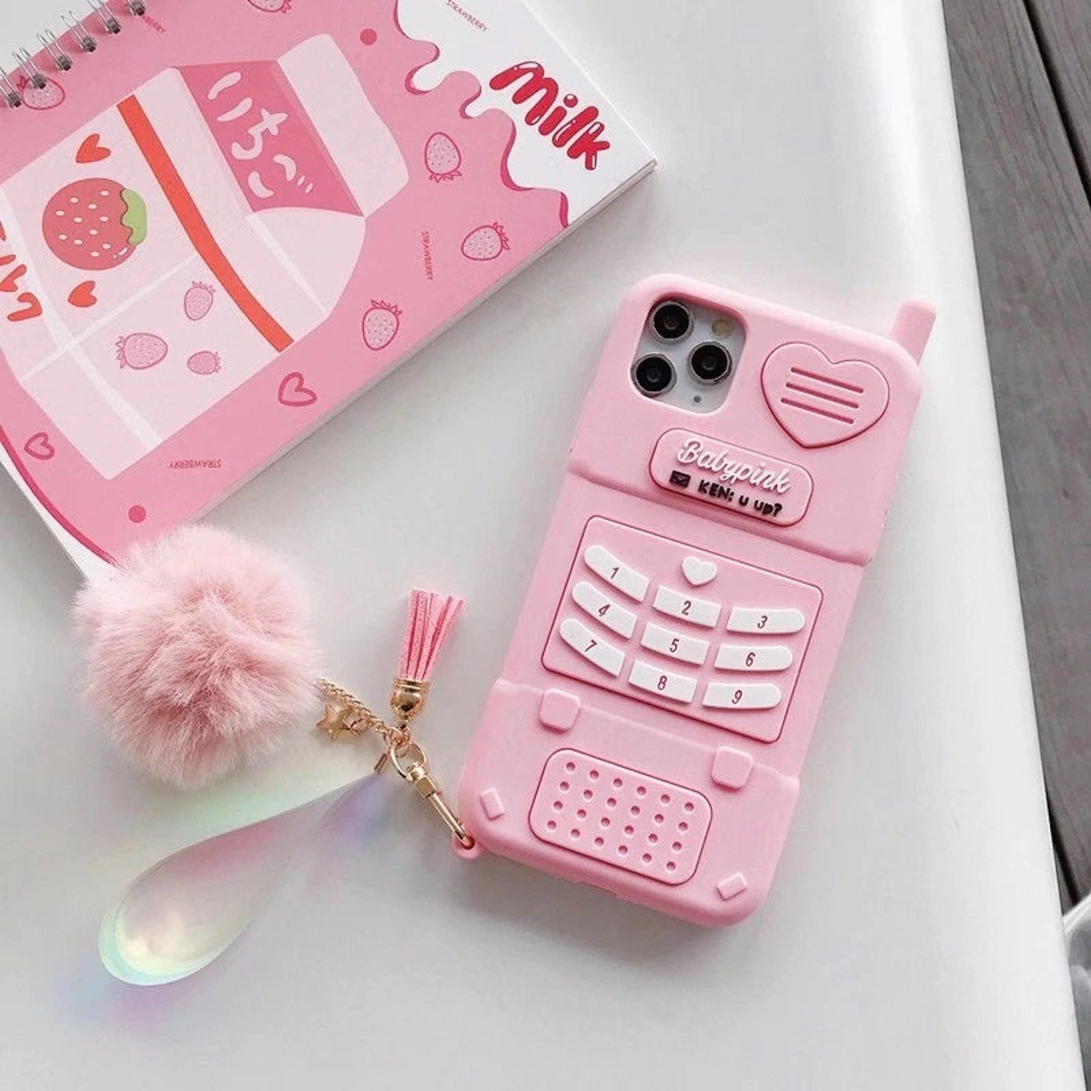 Cute Barbie Pink Phone case for iPhone 12 Pro Max iPhone 11 | Etsy