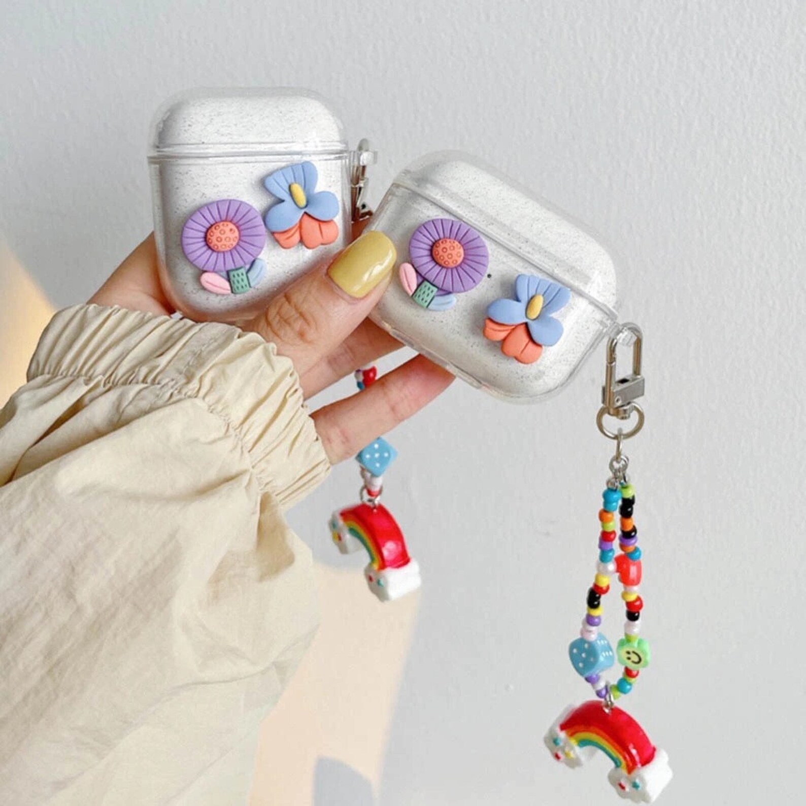 Cute Y2K Flower Case for Apple AirPods Case for Airpods 1 Etsy