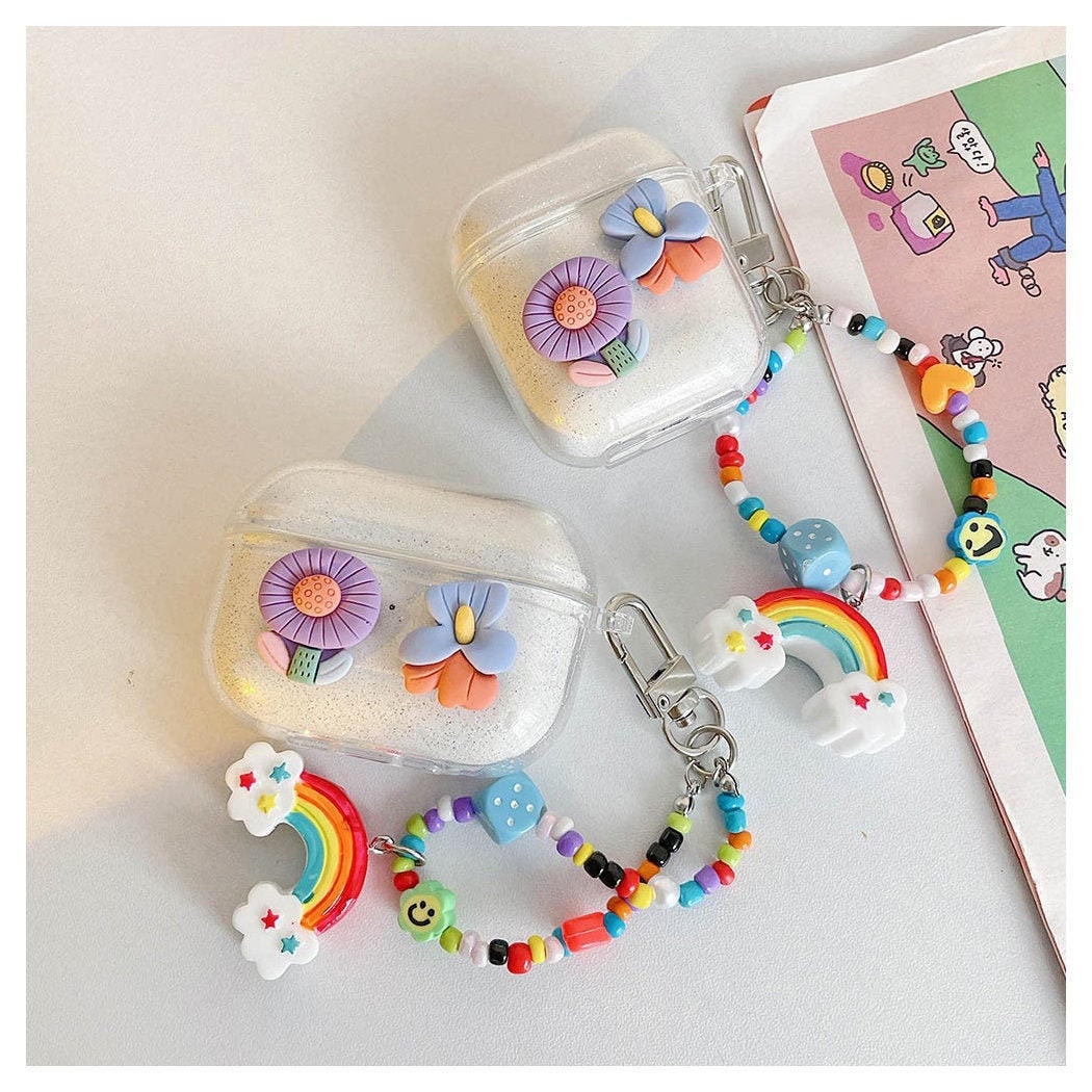 Cute Y2K Flower Case for Apple AirPods Case for Airpods 1 Etsy