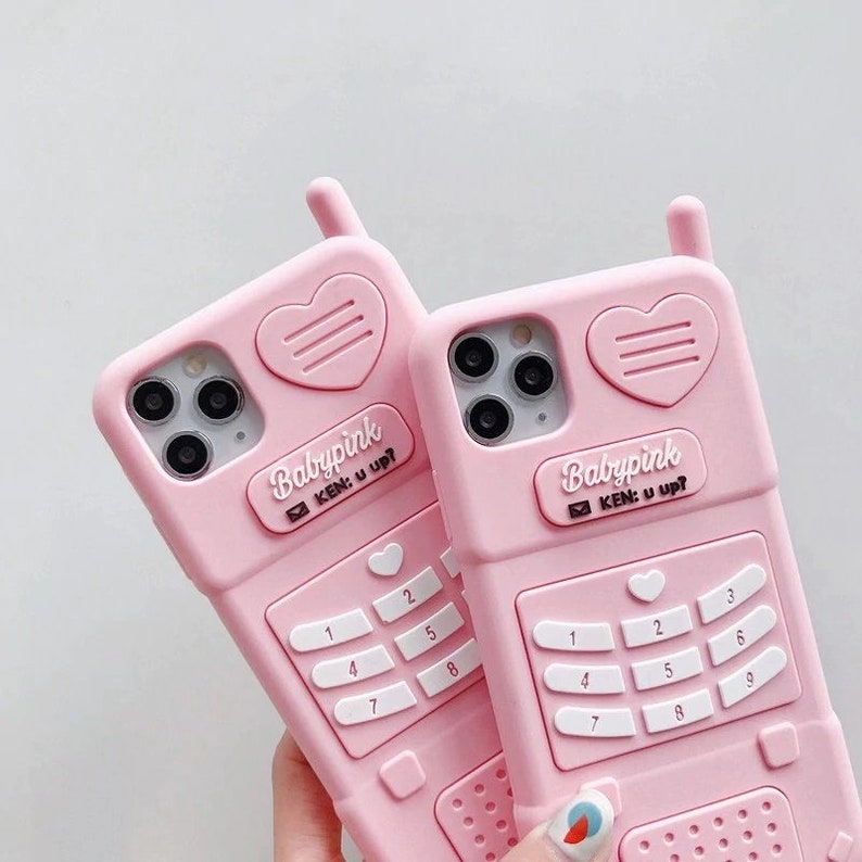 Cute Barbie Pink Phone case for iPhone 12 Pro Max iPhone 11 Etsy