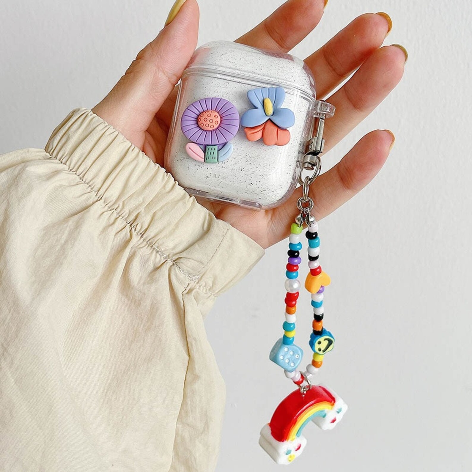 Cute Y2K Flower Case for Apple AirPods Case for Airpods 1 Etsy