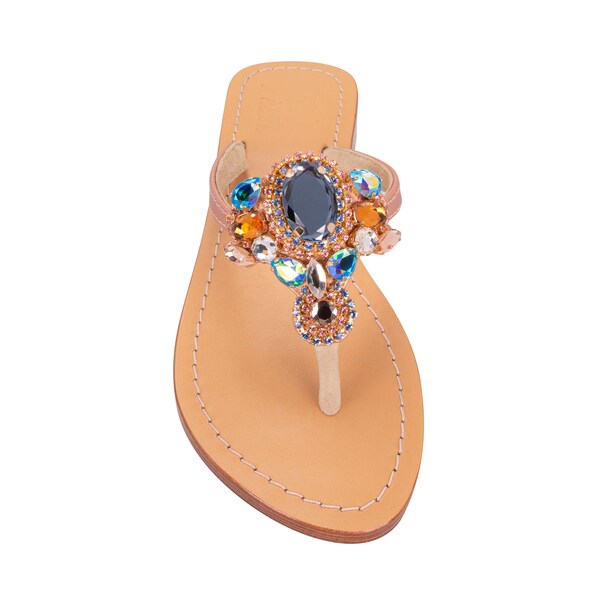 Milina Rhinestone Sandals main image 1