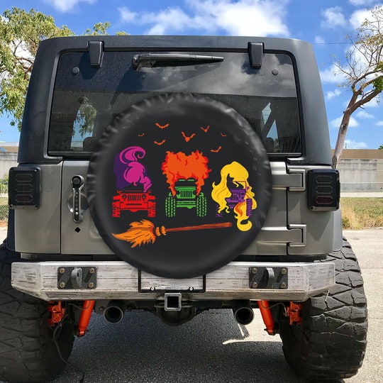 Disover Hocus Pocus Halloween Jeep Spare Tire Cover