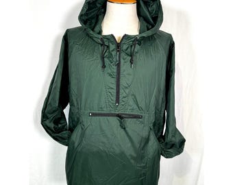 VINTAGE | GAP 1/4 Zip Color Block Anorak Windbreaker Jacket Sz L