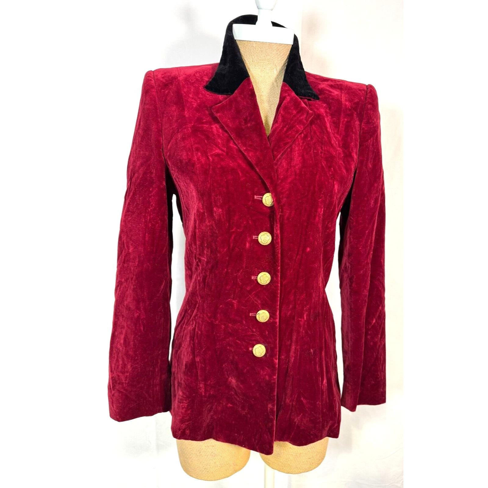 Escada Velvet Jacket - Etsy Canada