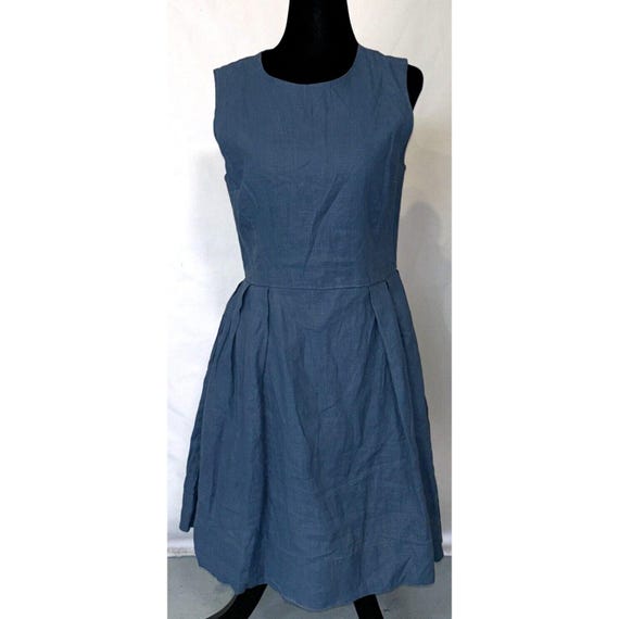 sleeper opera linen dress Linen white dress