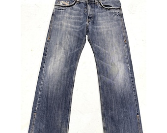 Vintage Diesel Larkee Straight Leg Jeans Men's 34 Straight Leg Mid