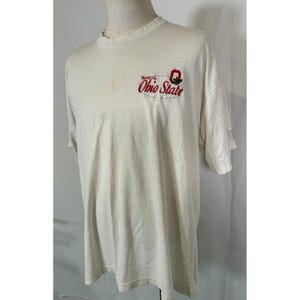 Camiseta bordada vintage Ohio State Buckeyes (XXL)