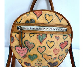 Vintage 90s Dooney & And Bourke Canyon Pebble Leather‎ Navy & Brown Backpack Y2K Dooney & Bourke | Bags | Vintage Dooney Bourke Canyon All  main image 4