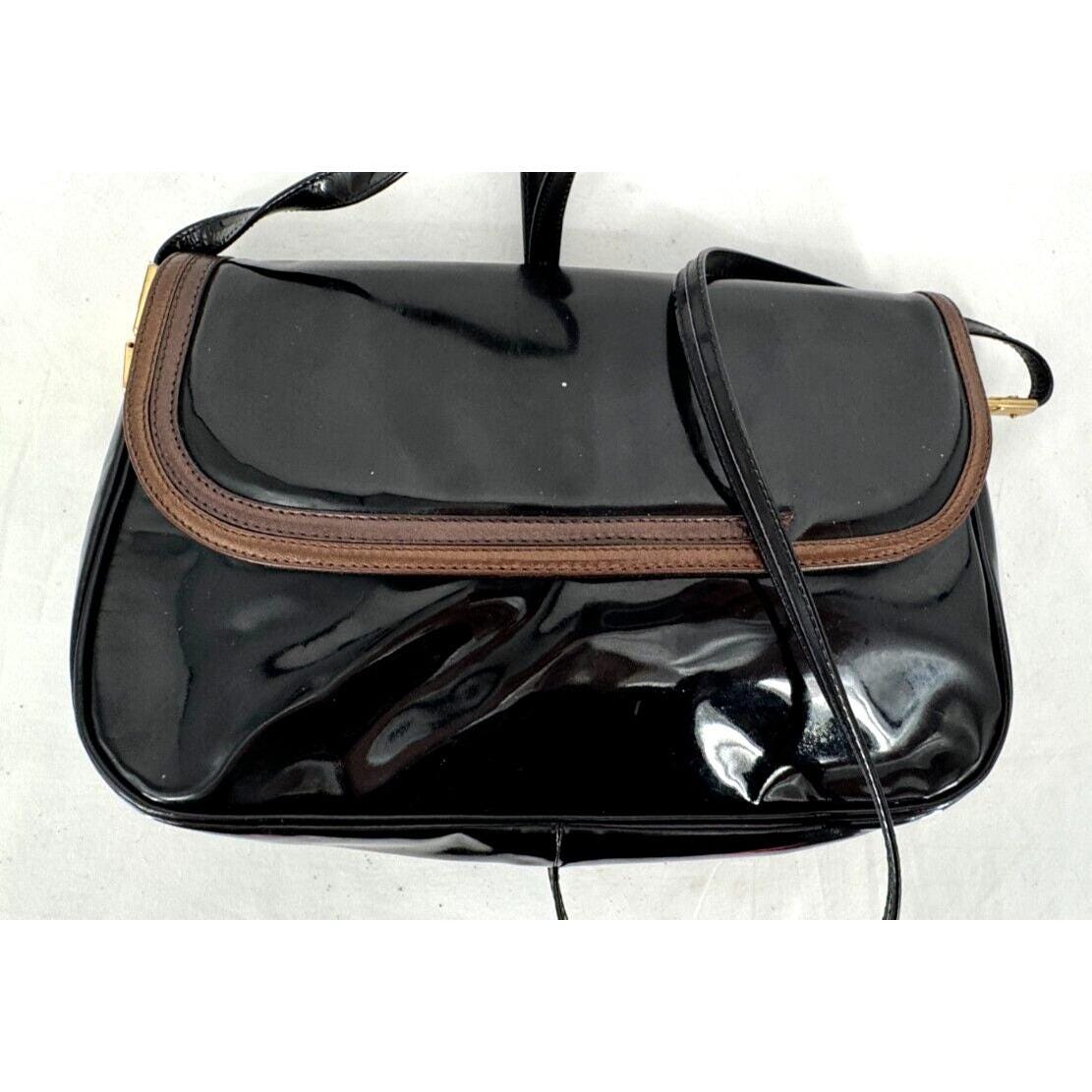 Sac à Main Bandoulière Lanvin Vintage - Cuir Marron - Neuf Avec Imperfections