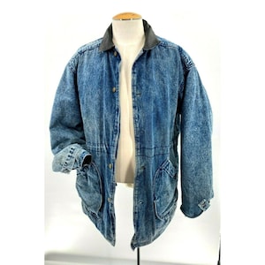 wild fable, Jackets & Coats, Womens Wild Fable Denim Jacket Size Medium  Blue Jean Acid Wash Cargo Oversized
