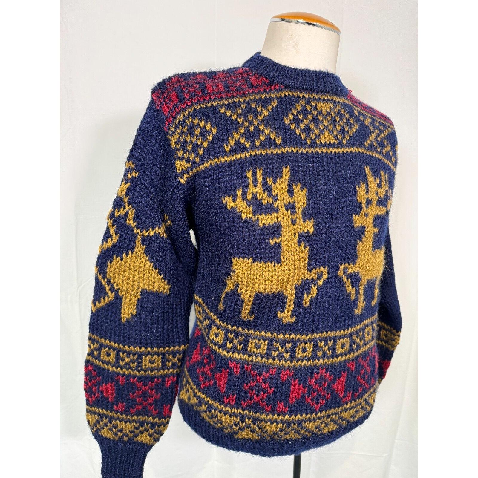 Polo by Ralph Lauren ポロ バイ ラルフローレン トナカイ柄 ウール 