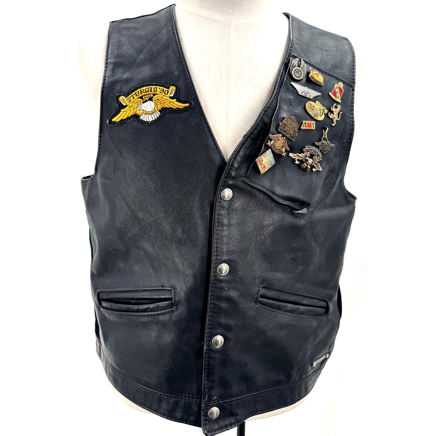 Harley Davidson Vest - Etsy Canada