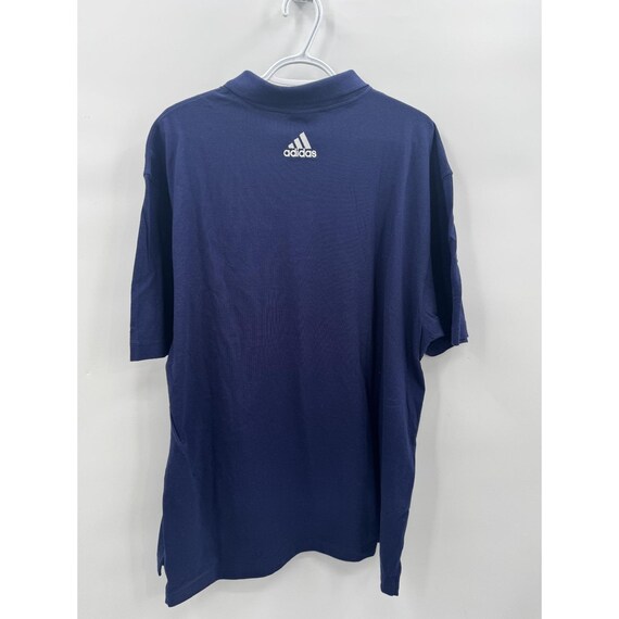 Vintage 1994 Adidas FRANCE 1998 World Cup Soccer Blue Cotton Polo