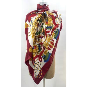 Gianfranco Ferre Silk Scarf - Etsy
