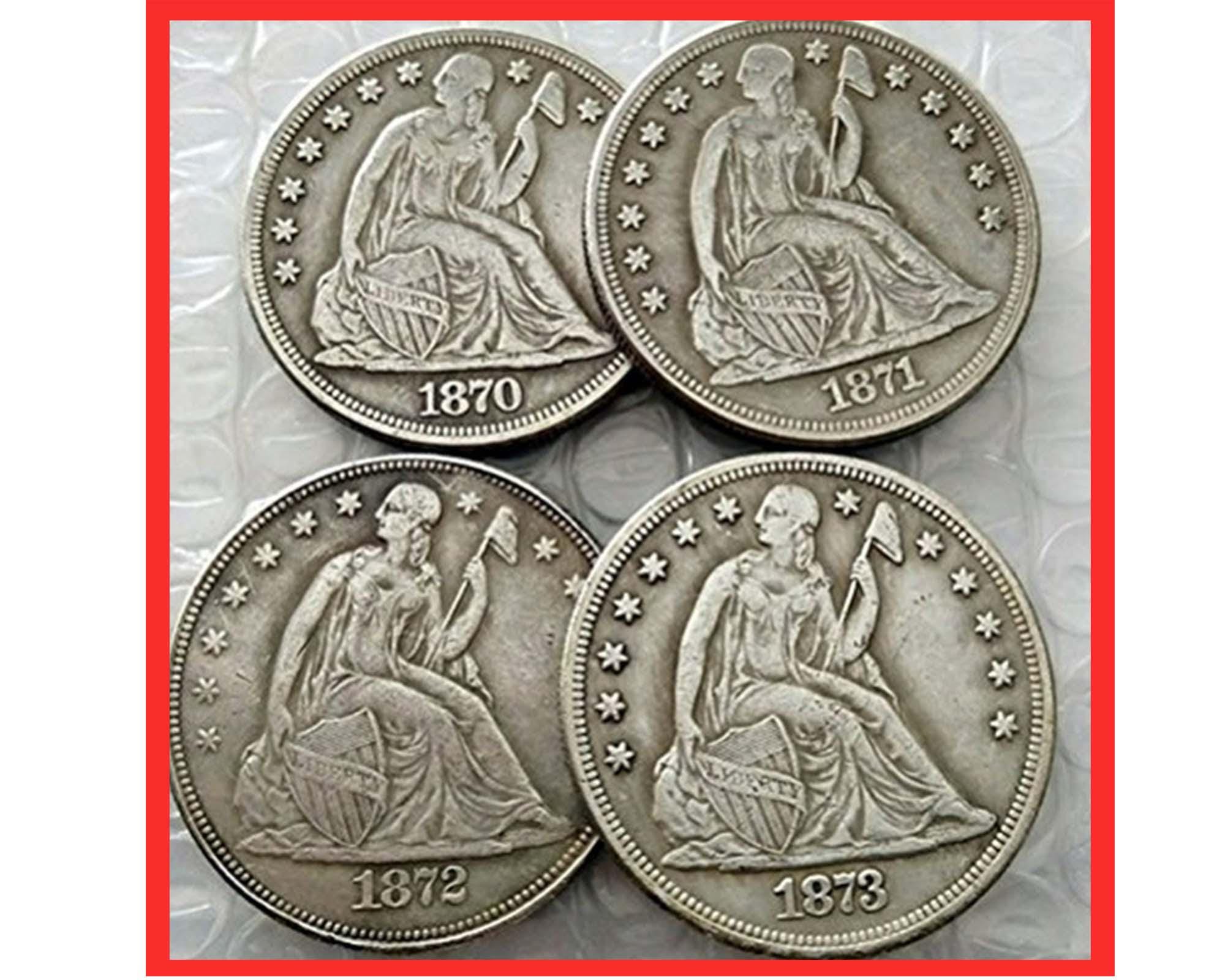 Liberty silver one dollar - Etsy 日本
