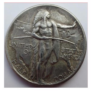 Rare 1926 Oregon Trail Half Dollar Silver Color USA United States Cool Coin. Discover now!