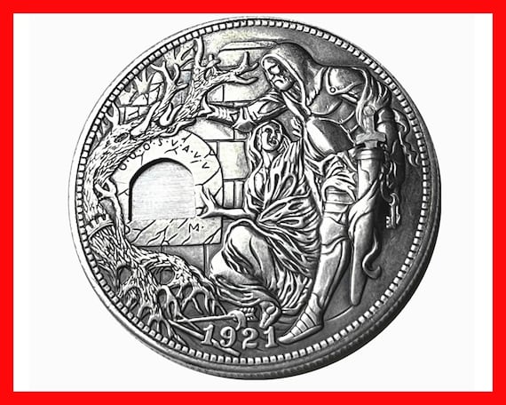 Rare Movable Mechanism 1921 Holy Grail Coin Morgan Dollar