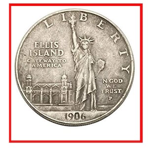 1986年 エリス島記念コイン 4枚セット Ellis island 1986 liberty coin - Etsy 日本